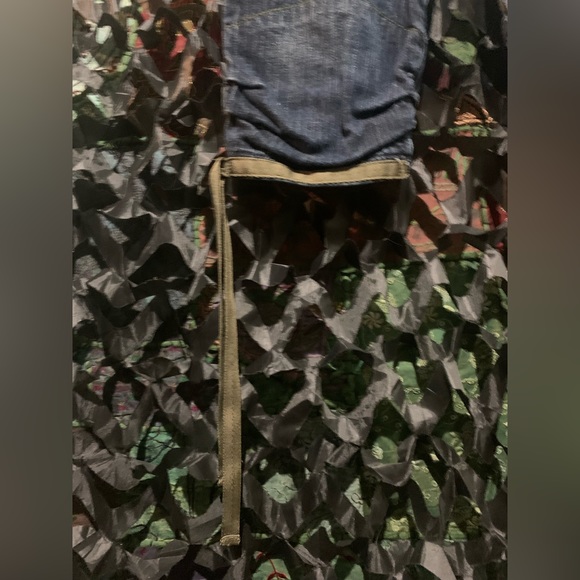 RARE Vtg Marithe+Francois Girbaud Mad Max-y Capris - Picture 5 of 7